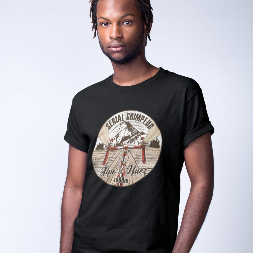 T-Shirt Alpe d'Huez - Serial Grimpeur - 2021 - Unisexe