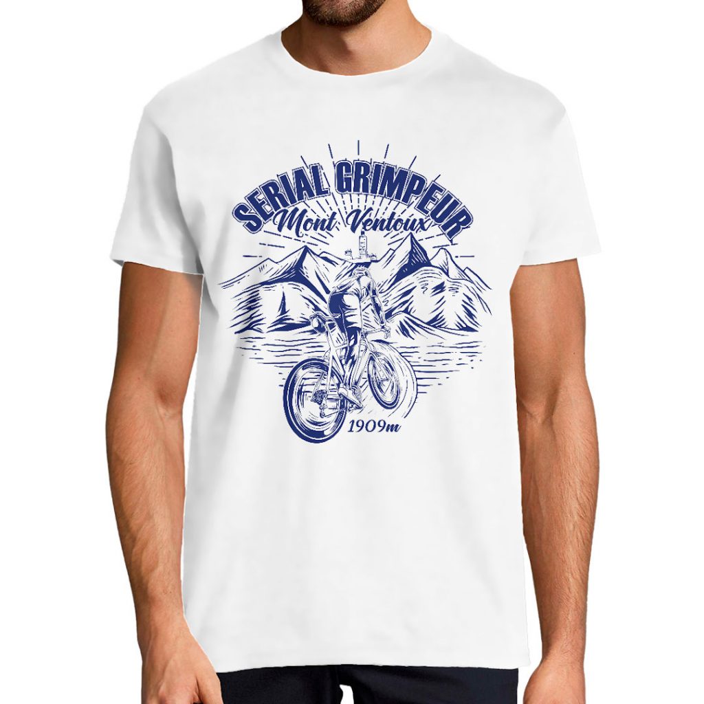 T-Shirt Mont Ventoux - Serial Grimpeur - 2022