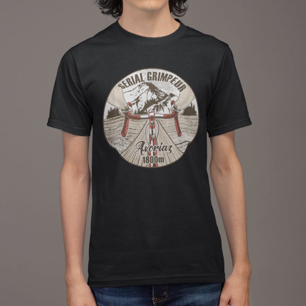 T-Shirt Avoriaz – Serial Grimpeur – 2021 – Unisexe