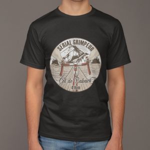 T-Shirt Col de Babaou – Serial Grimpeur – 2021 – Unisexe