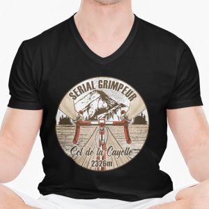 T-Shirt Col de la Cayolle – Serial Grimpeur – 2021 – Unisexe