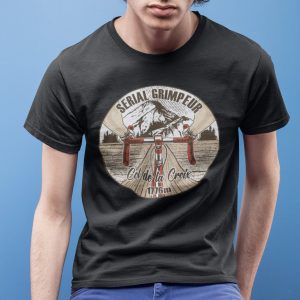 T-Shirt Col de la Croix – Serial Grimpeur – 2021 – Unisexe