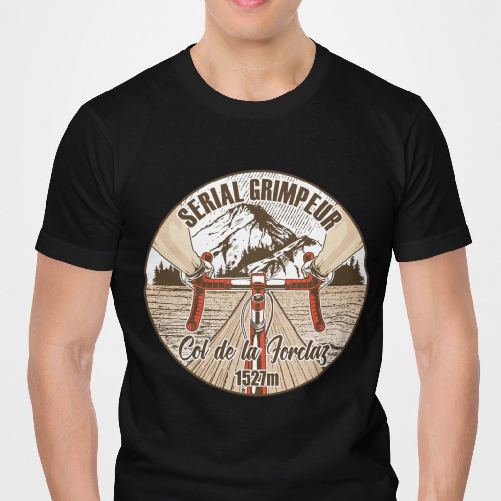 T-Shirt Col de la Forclaz – Serial Grimpeur – 2021 – Unisexe