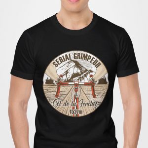 T-Shirt Col de la Forclaz – Serial Grimpeur – 2021 – Unisexe