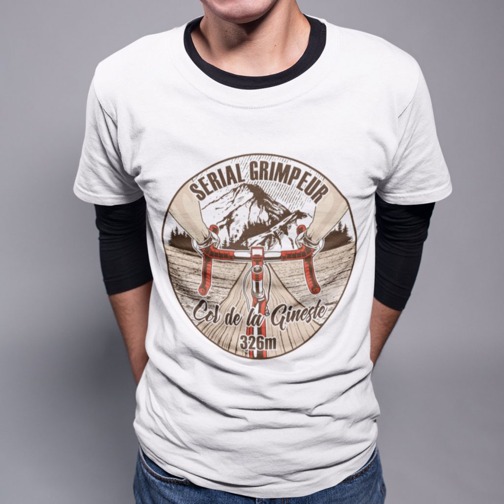 T-Shirt Col de la Gineste – Serial Grimpeur – 2021 – Unisexe