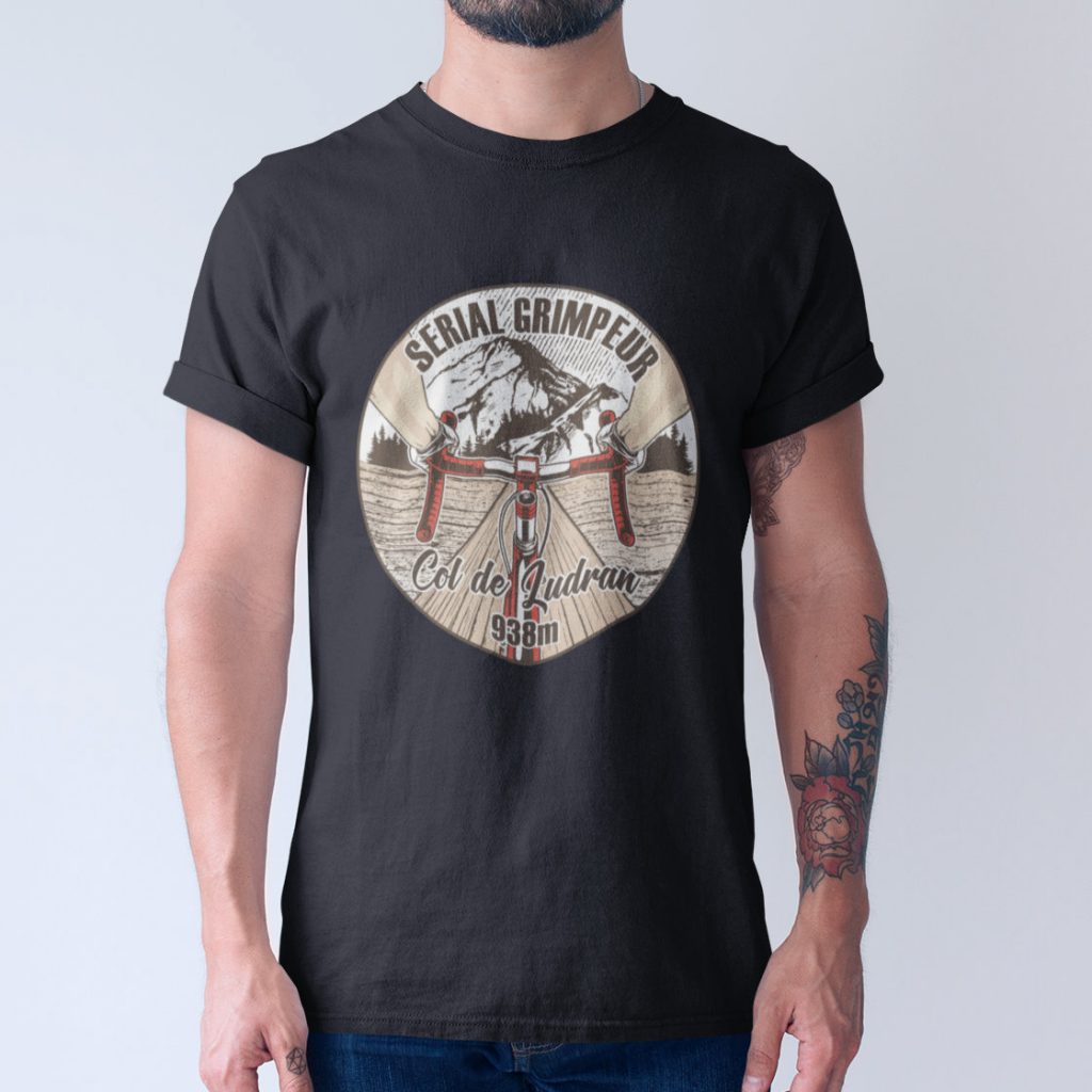 T-Shirt Col de Ludran – Serial Grimpeur – 2021 – Unisexe