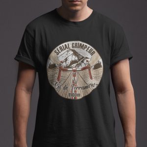 T-Shirt Col de Terramont – Serial Grimpeur – 2021 – Unisexe