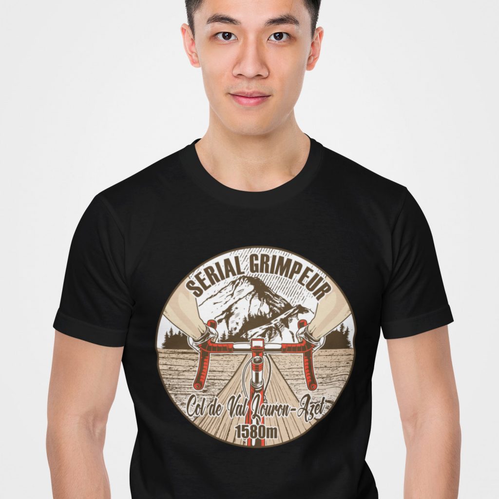 T-Shirt Col de Val Louron-Azet – Serial Grimpeur – 2021 – Unisexe
