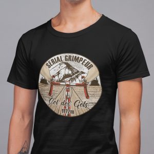T-Shirt Col des Gets – Serial Grimpeur – 2021 – Unisexe