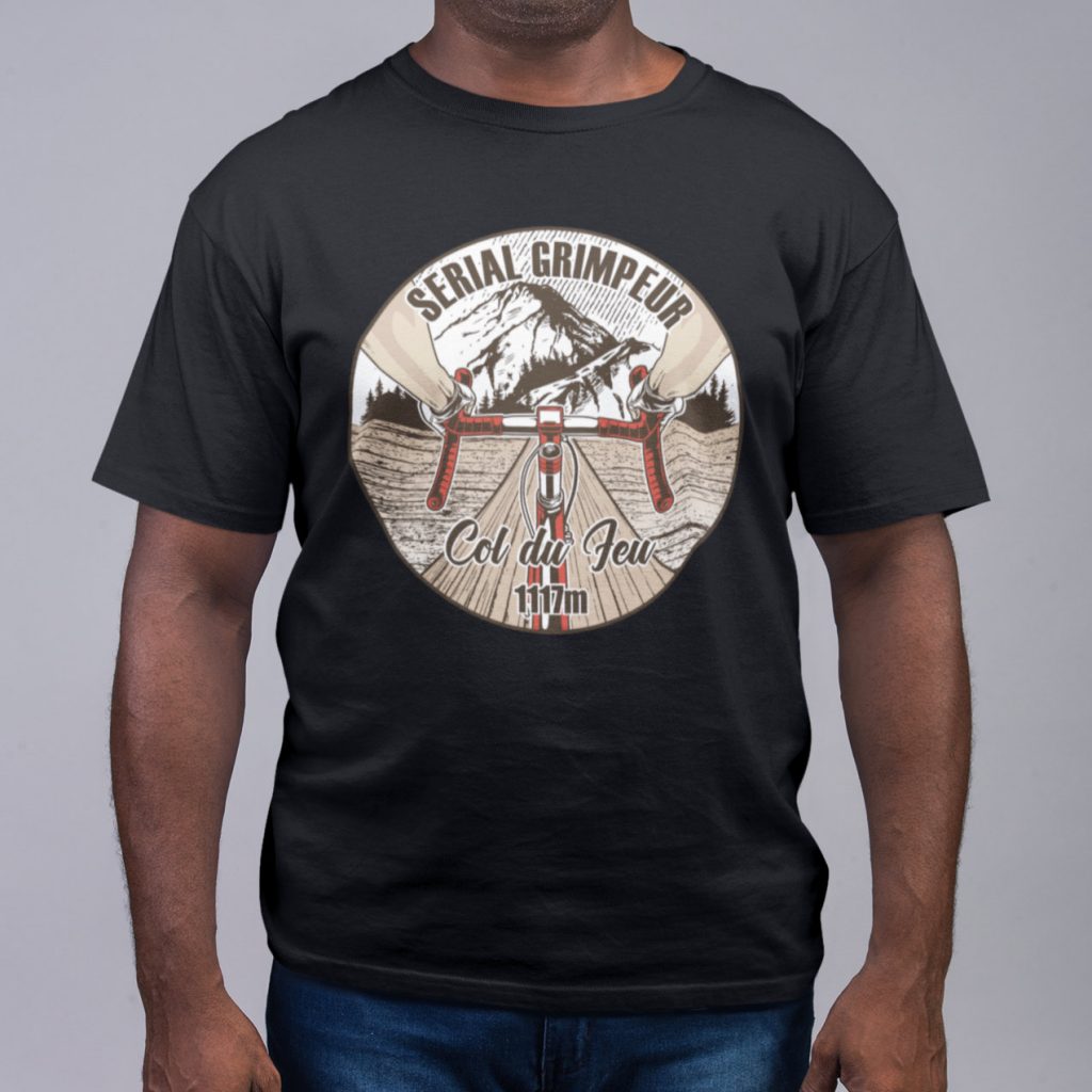 T-Shirt Col du Feu – Serial Grimpeur – 2021 – Unisexe