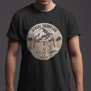 T-Shirt Col du Grand Colombier – Serial Grimpeur – 2021 – Unisexe