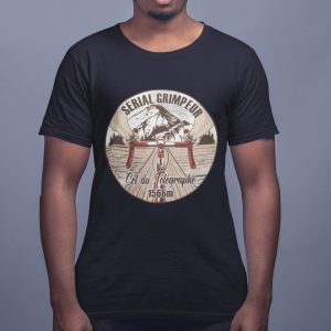 T-Shirt Col du Télégraphe – Serial Grimpeur – 2021 – Unisexe
