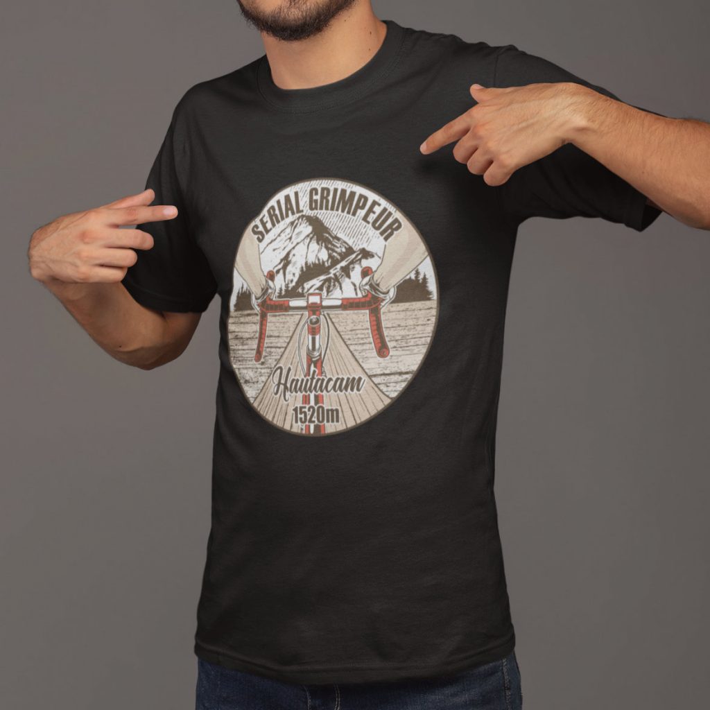 T-Shirt Hautacam – Serial Grimpeur – 2021 – Unisexe