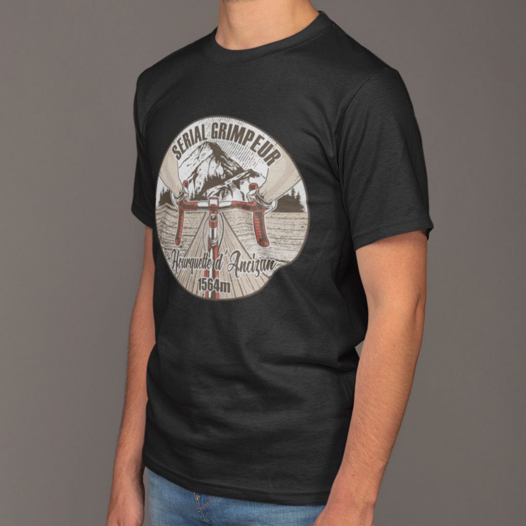 T-Shirt Hourquette d`Ancizan – Serial Grimpeur – 2021 – Unisexe