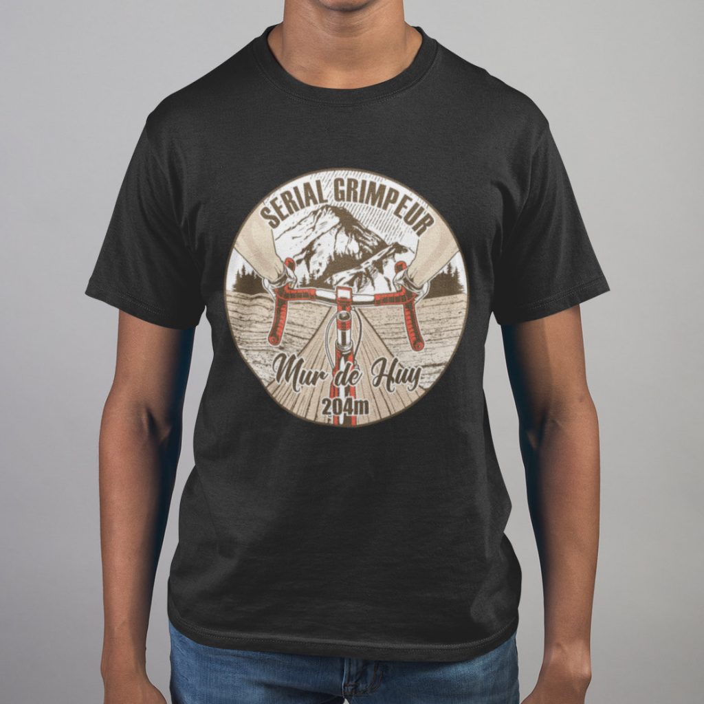 T-Shirt Mur de Huy– Serial Grimpeur – 2021 – Unisexe