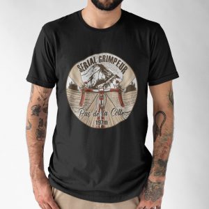 T-Shirt Pas de la Colle – Serial Grimpeur – 2021 – Unisexe