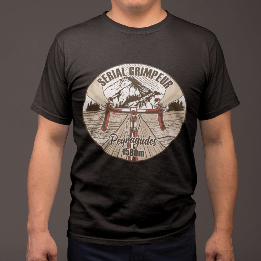 T-Shirt Peyragudes – Serial Grimpeur – 2021 – Unisexe