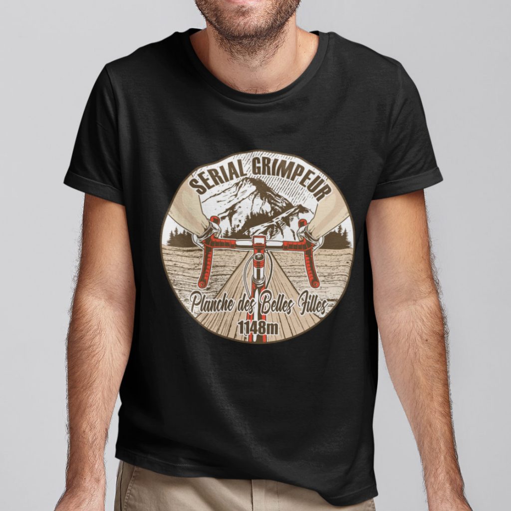 T-Shirt Planche des Belles Filles – Serial Grimpeur – 2021 – Unisexe