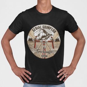 T-Shirt Tréchauffé – Serial Grimpeur – 2021 – Unisexe